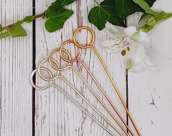 Metallic Wire Table Number Holders, Wedding Table Decor Sticks