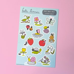 Bugs Bugs Bugs! Sticker Sheet | Planner Stickers