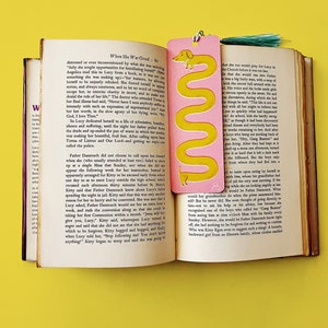 Weenie Dog Bookmark Handmade Bookmark with Tassel Dachshund Bookmark image 3