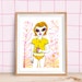 Summer Girl 8x10 Print - Etsy