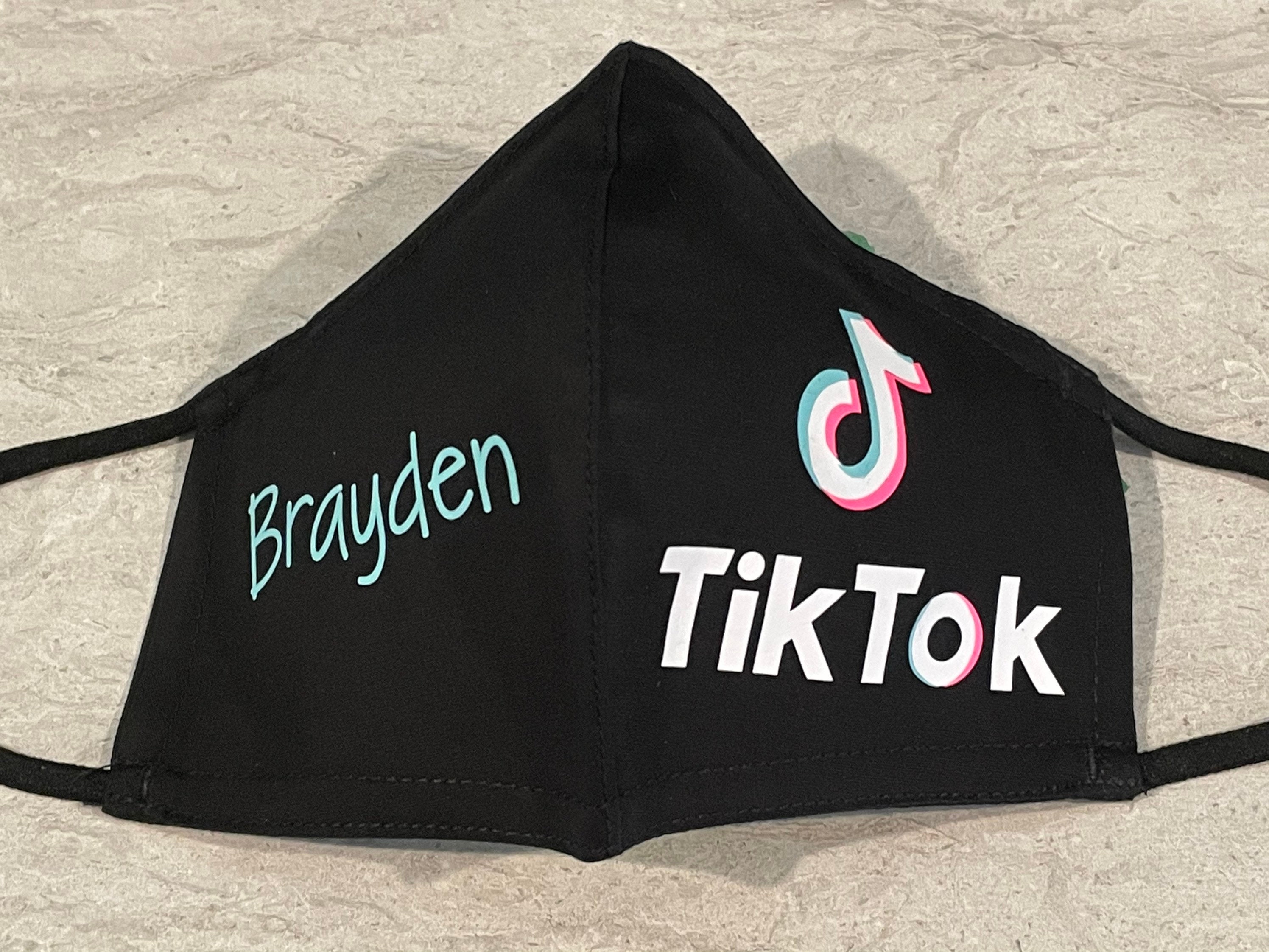 Máscaras personalizadas de Tik Tok conjunto de 13 Etsy