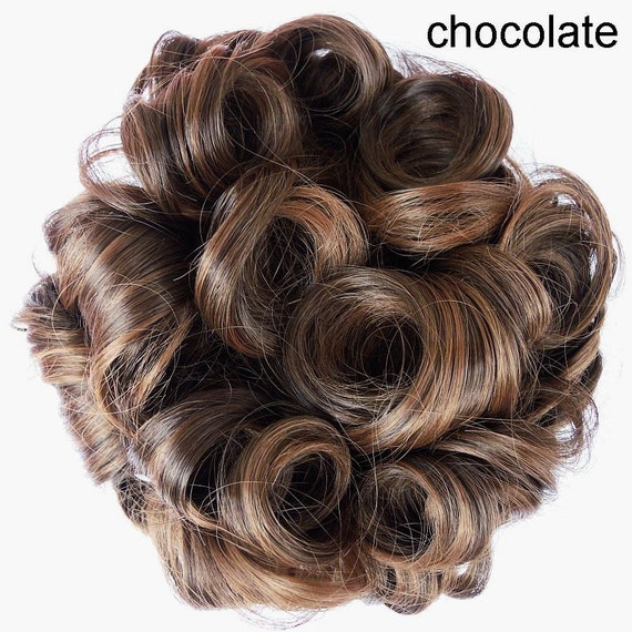 Gina Huge Round Curly Hair Bun In 1960s Style Very Etsy