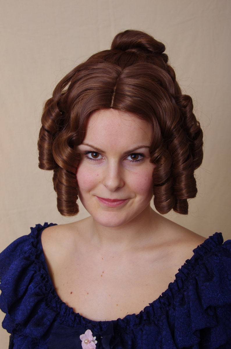 Victorian Wigs, Hair Pieces Victorian Hair Jewelry