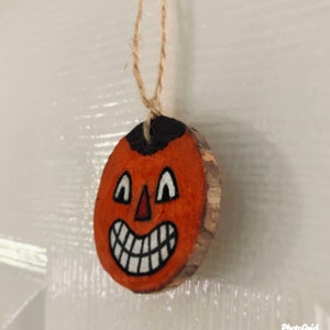 Vintage Jack O Lantern Hanging Decoration