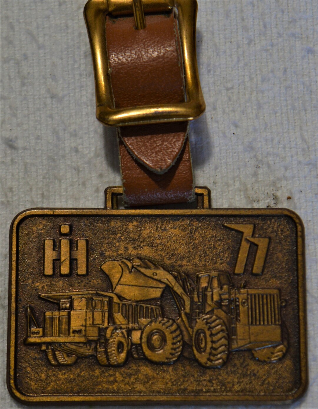 IH International Harvester Watch Fob W/strap State Equipment Etsy