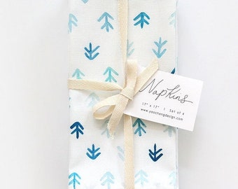 Winter Fresh - Set of 4 Napkins