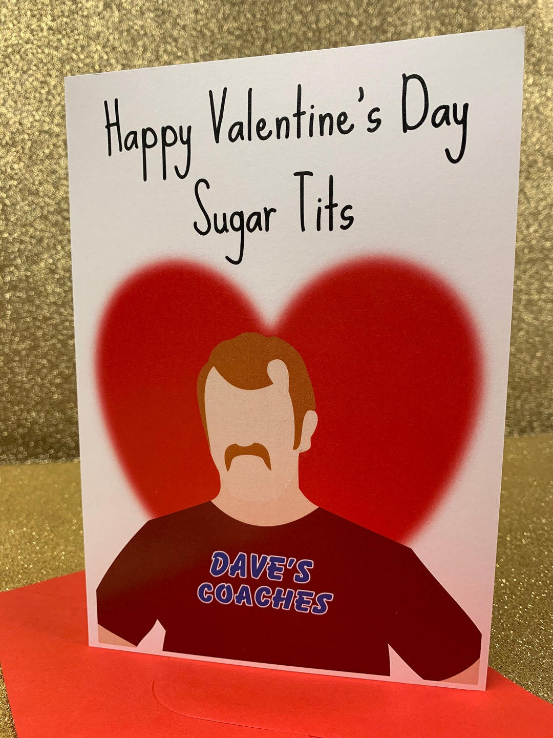 Gavin & Stacey Daves Coaches Dave Happy Valentine's Day Etsy UK