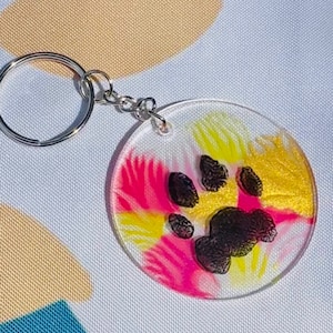 Phoebe the CH Kitty Painted Keychain WITHOUT VIDEO