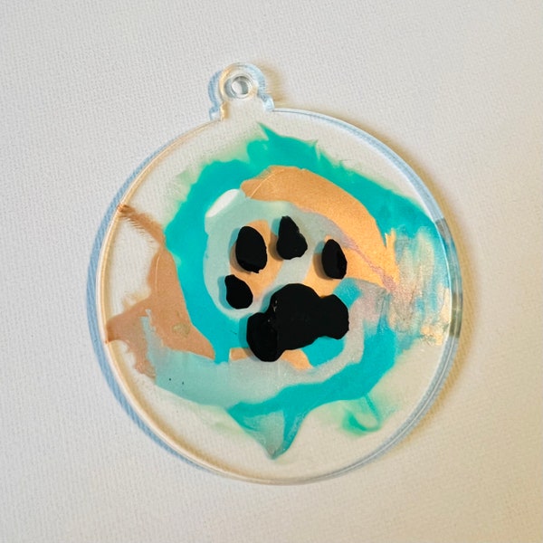 Phoebe the CH Kitty Painted Ornament WITHOUT VIDEO