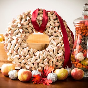 Handmade Wine Cork Wreath