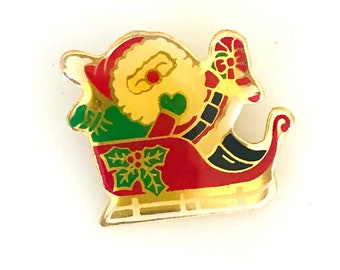 Vintage Santa Pin