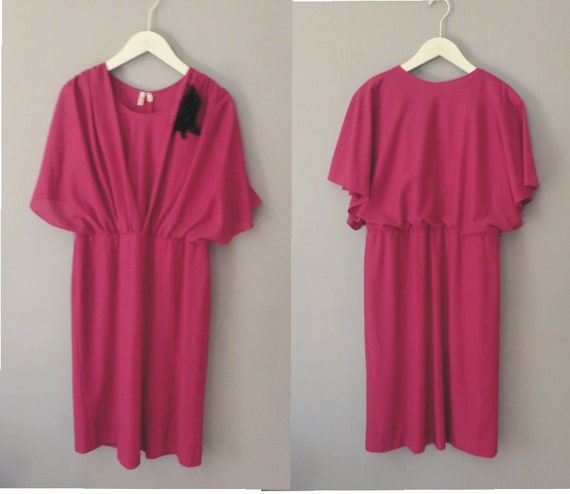 plain pink dress