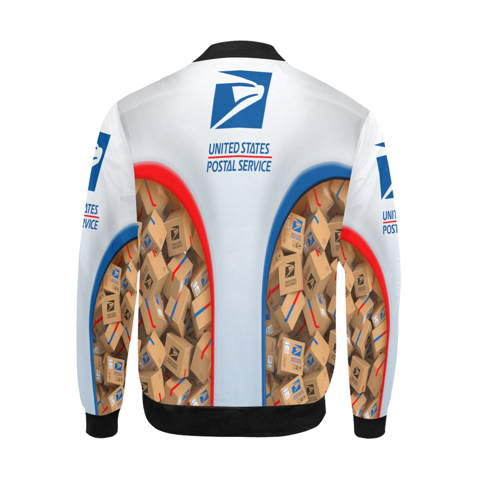 USPS Postal Worker Bomber Jacket Etsy