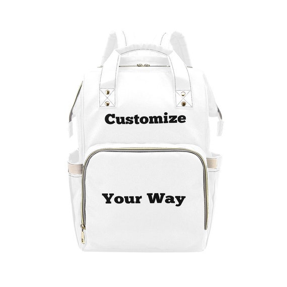 Baby Backpack Girl Boy Personalized Customize Your Way Diaper Etsy