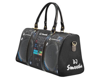 DJ Travel Bag Overnight Bag Travel Duffle Bag Overnight DJ, Disc Jockey