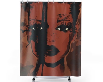 Melanin Beauty Shower Curtain