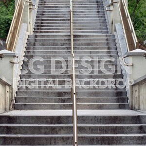 Steps, Lots and Lots of Steps, Digital Backdrop Photographer Composites, Digital Background for Photoshop, Composite Photography