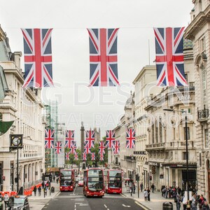 London Regent Street Saint James&#39;s, Digital Backdrop Photographer Composites, Digital Background for Photoshop, Composite Photography