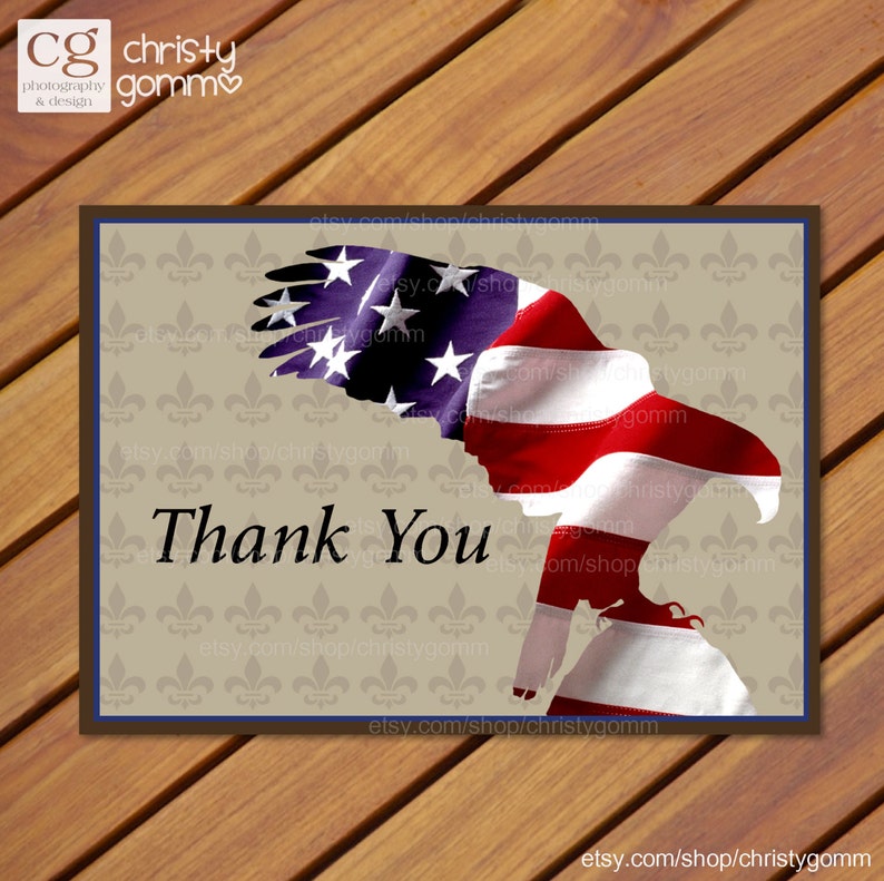 5x7 Thank You Card Eagle Scout Court Of Honor Etsy