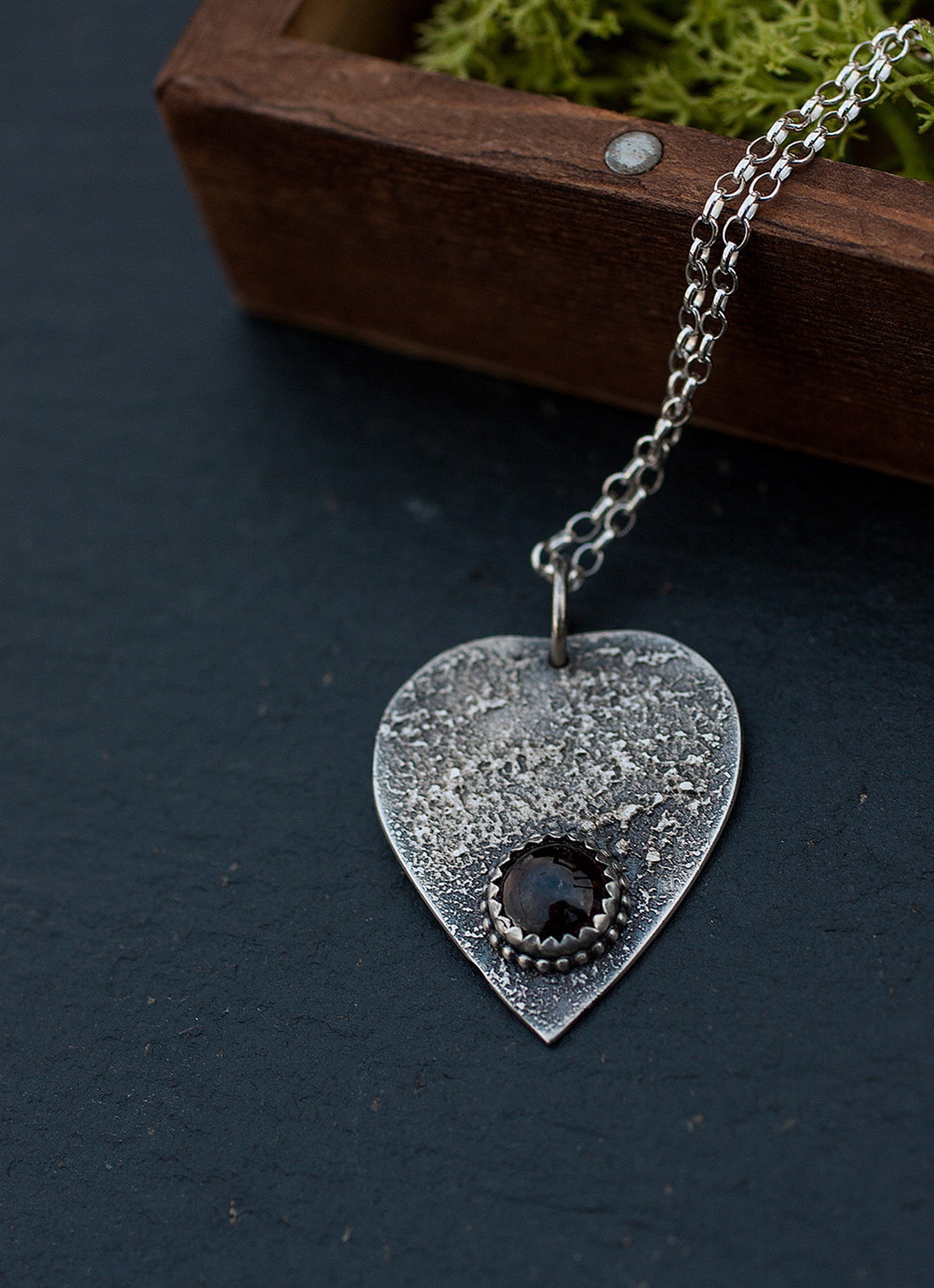 Ouija Planchette Necklace in Sterling Silver Witchy Ouija Etsy