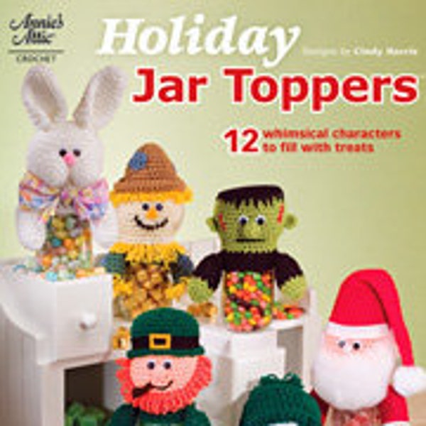 Holiday Jar Toppers Crochet Pattern
