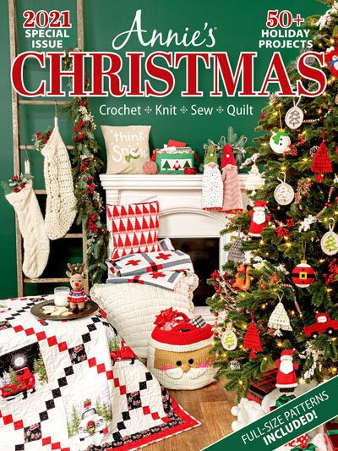 Annie's Christmas Winter 2021 Special Issue Crochet Etsy Canada