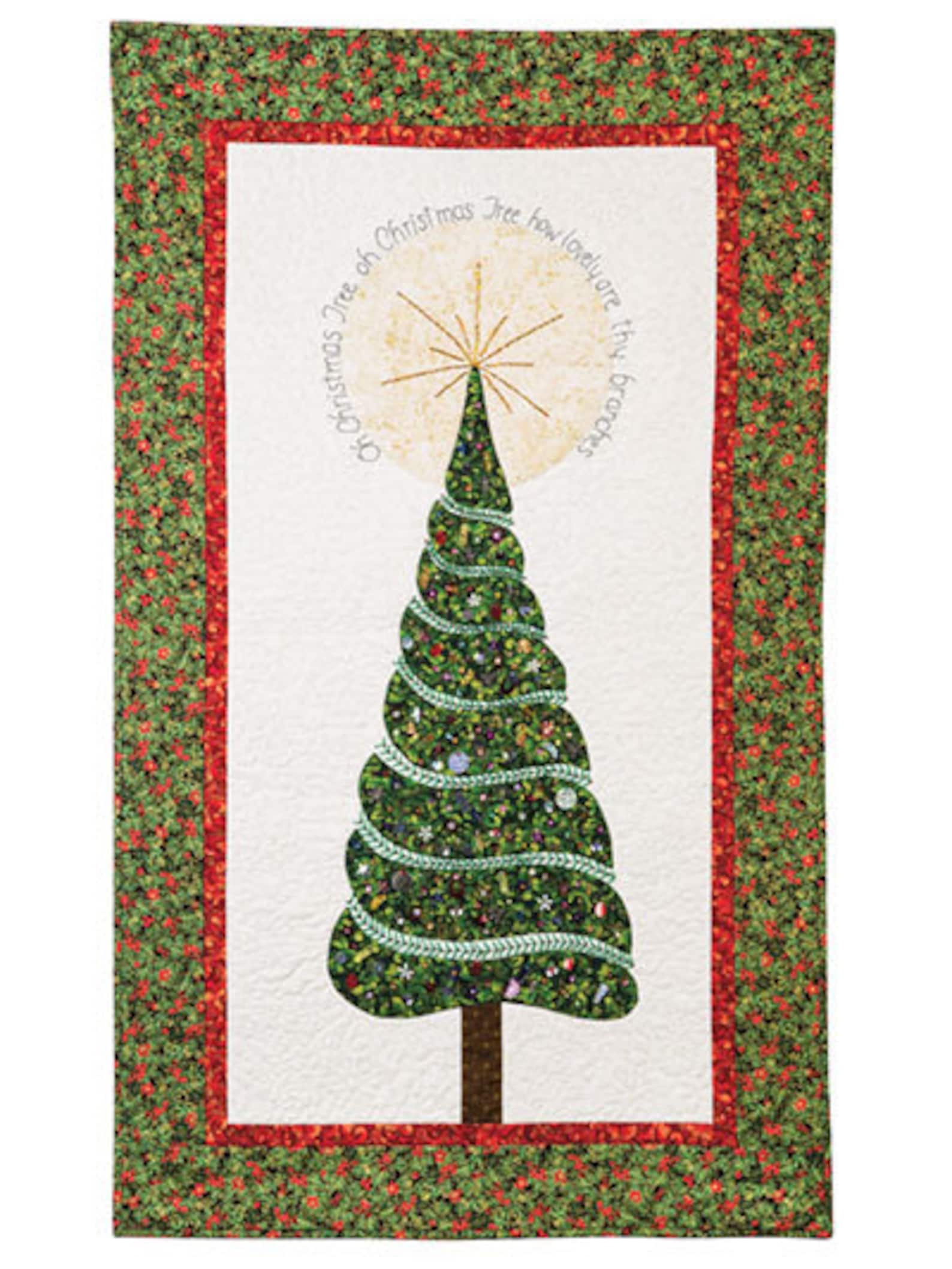 Oh Christmas Tree Quilt Pattern Etsy