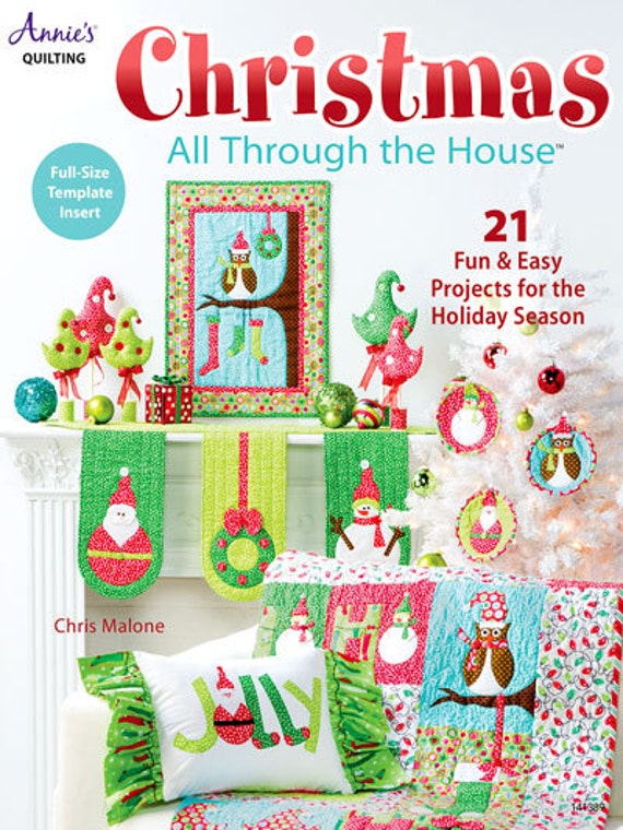 Annies Christmas 2022 Annies Christmas Quilting All Through the House New for Etsy