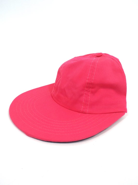 Vintage 90s Hot Pink Dad Hat - image 1