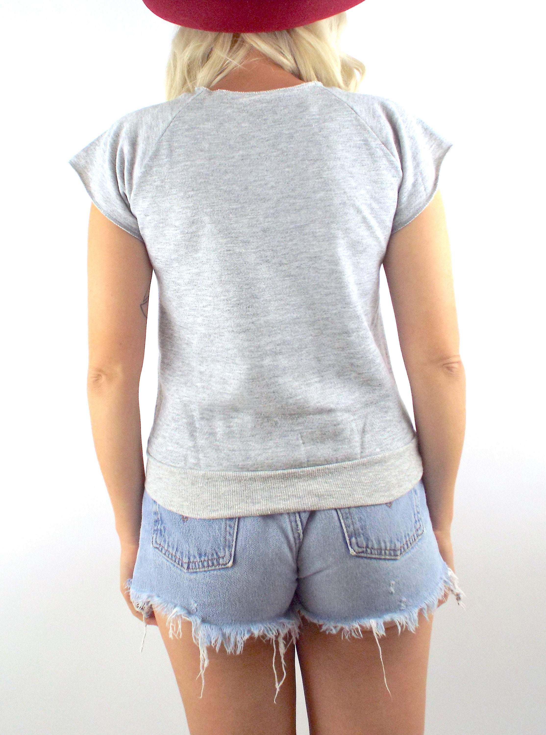 Vintage 80s Duran Duran Grey Sleeveless Sweatshirt Size | Etsy