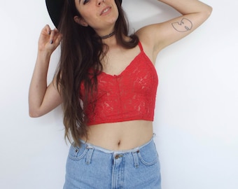 Vintage 90s High-Waist Distressed Denim Cut Off Shorts -- Size 27