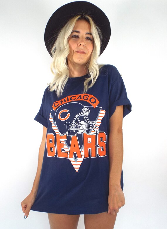 Vintage 80s Oversized Chicago Bears Helmet Design