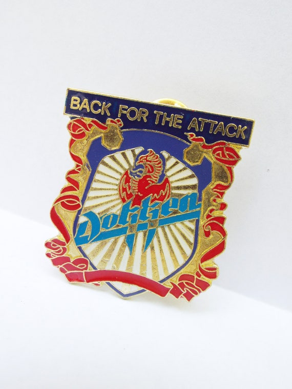 Vintage 80s Deadstock Dokken Back For The Attack … - image 3