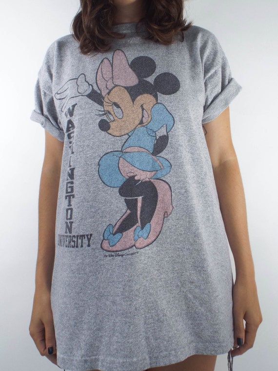 Vintage 80s Washington University Minnie Mouse Tee - image 2