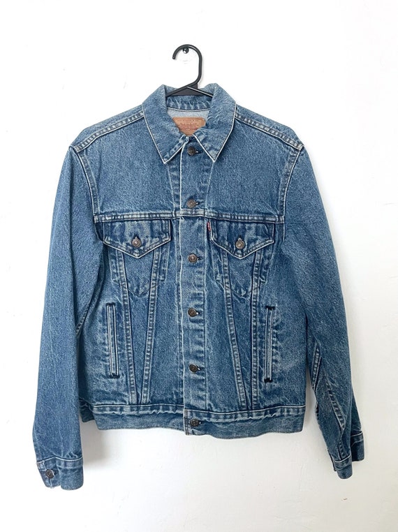 Vintage 80s Medium Wash Levi's Denim Jacket - image 1