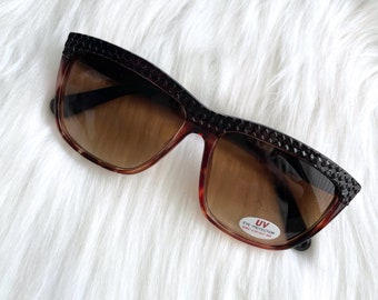 Vintage 80s Chunky Square Sunglasses