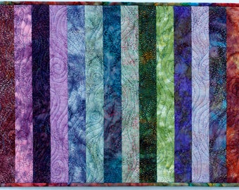 Aurora Spectrum Wall quilt