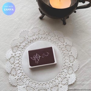 Hand drawn Cupid Wedding Matchbox Favor, 2x3 custom label template, Whimsical Cherub, Editable Digital Download MB25
