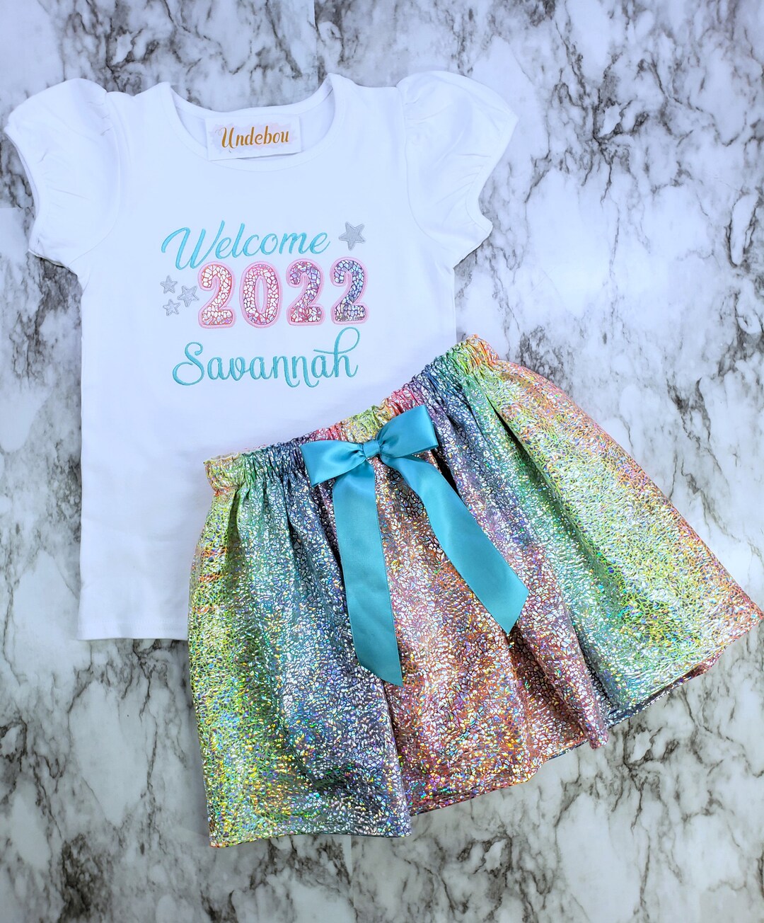 Welcome 2024 Girl Outfit/girls New Year Dress/christmas - Etsy UK