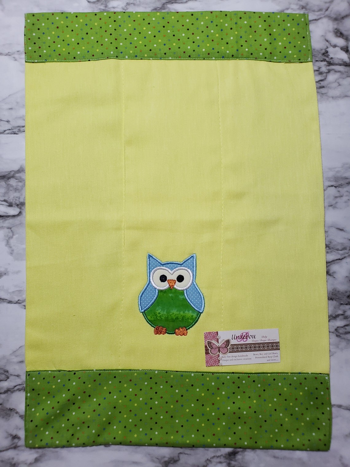 Flannel Baby Blanket and Burp Cloth Set/owl Blanket Set/owl Etsy