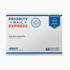 RUSH SHIPPING &quot;Priority Mail Express&quot; 1-2 Days