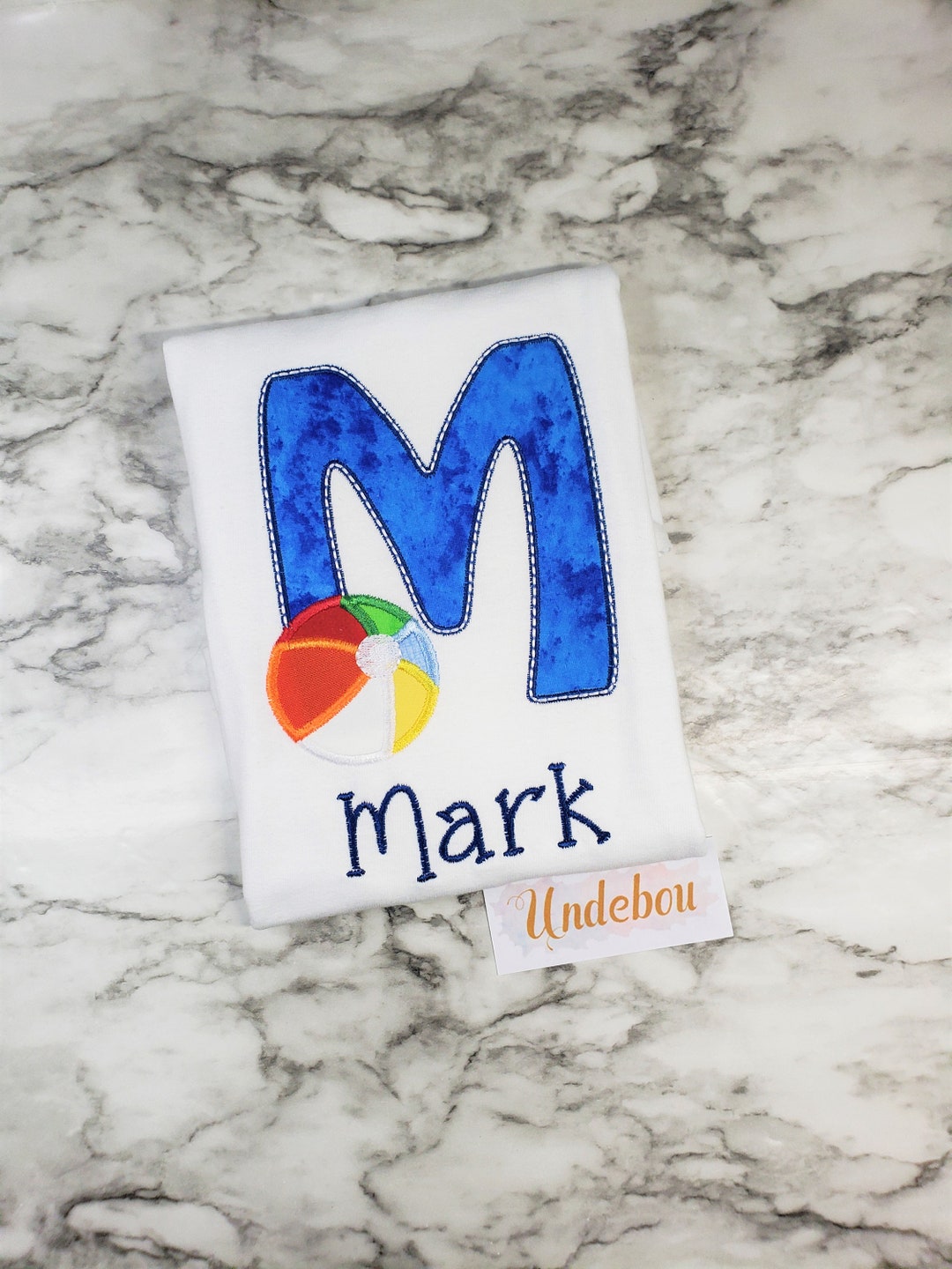 Beach Ball Shirt Design/embroidery Beach Theme/kids Shirt/summer Time