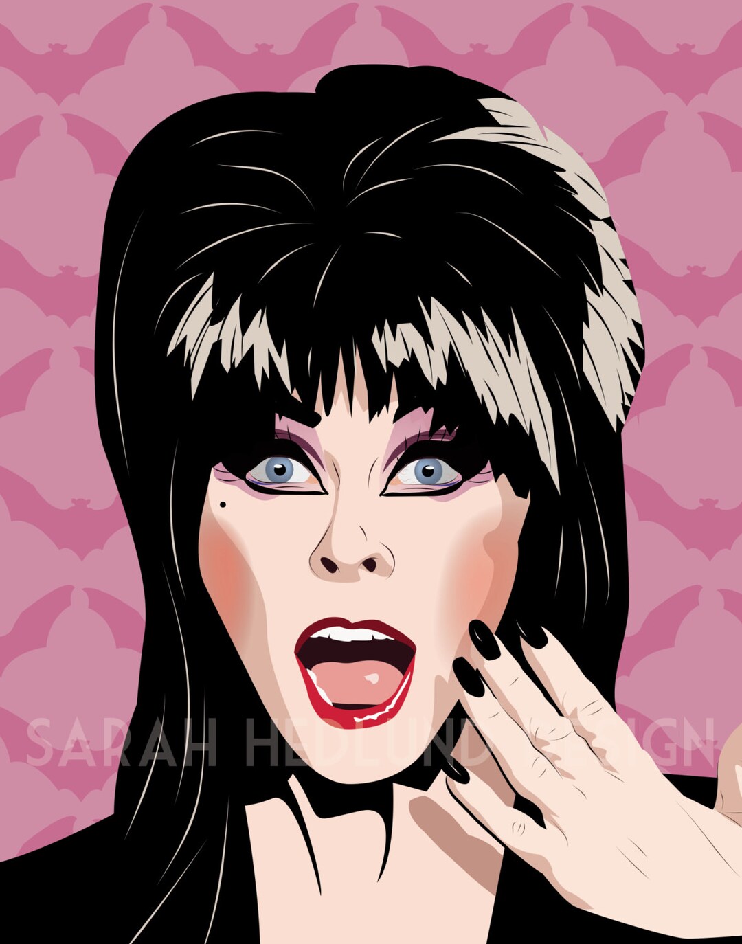 Elvira Poster - Etsy