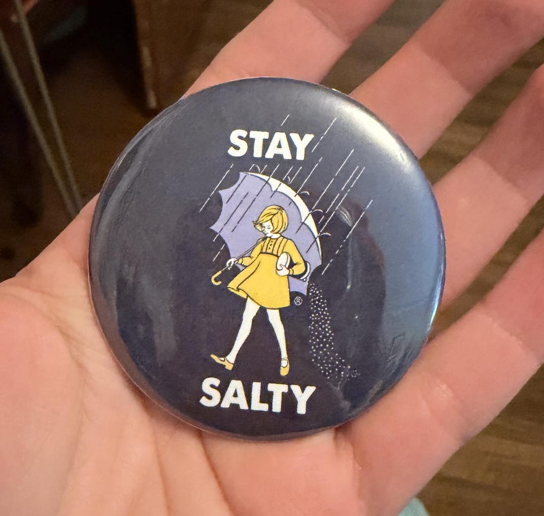 Stay Salty Button - Etsy