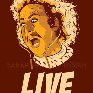 Gene Wilder Young Frankenstein Poster