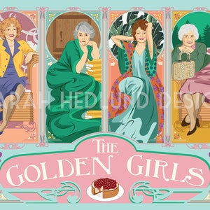Goldenes Mädchen Poster