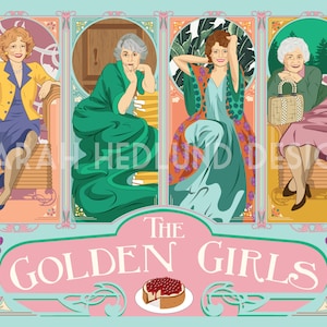 Goldenes Mädchen Poster