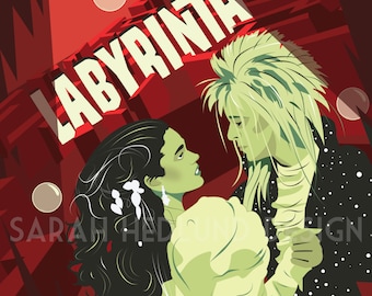 Labyrinth Poster - David Bowie