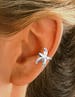 Ear Charms® Starfish Ear Cuff Just Says SUMMER, Fun NON-PIERCED Earring Climber Crawler in Sterling Silver or E Z Care Gold or Rhodium over 