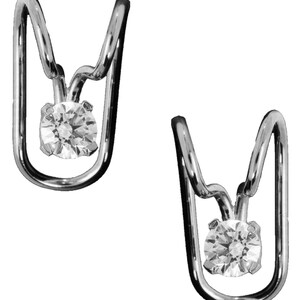 Cubic Zirconia Topper Top Cartilage Ear Cuff